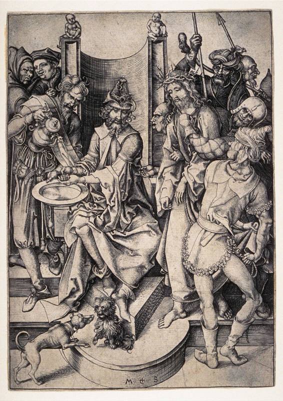 Christ before Pilate, from The Passion