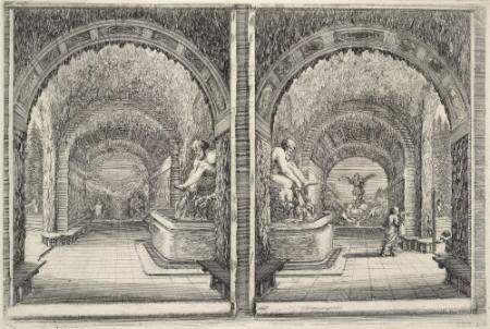 Two Grottoes, Plate 4 from Views of the Villa of Pratolino