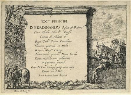 Title page from the Set of Various Animals