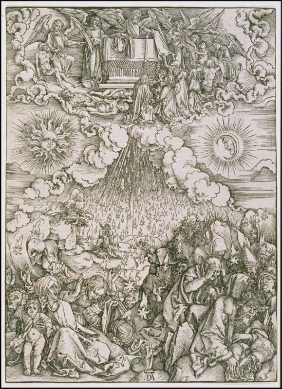 The Opening of the Fifth and Sixth Seals, from the Apocalypse (1498 German edition)