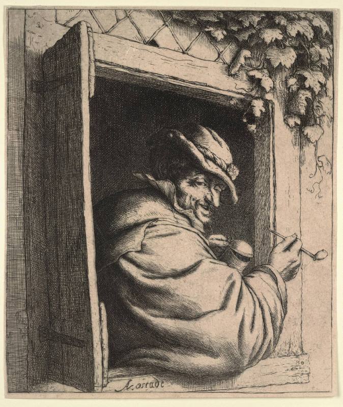 Smoker at the Window