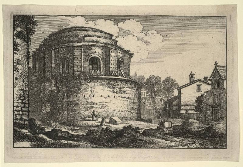 Unidentified View of Round Building