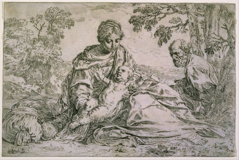 Rest on the Flight into Egypt