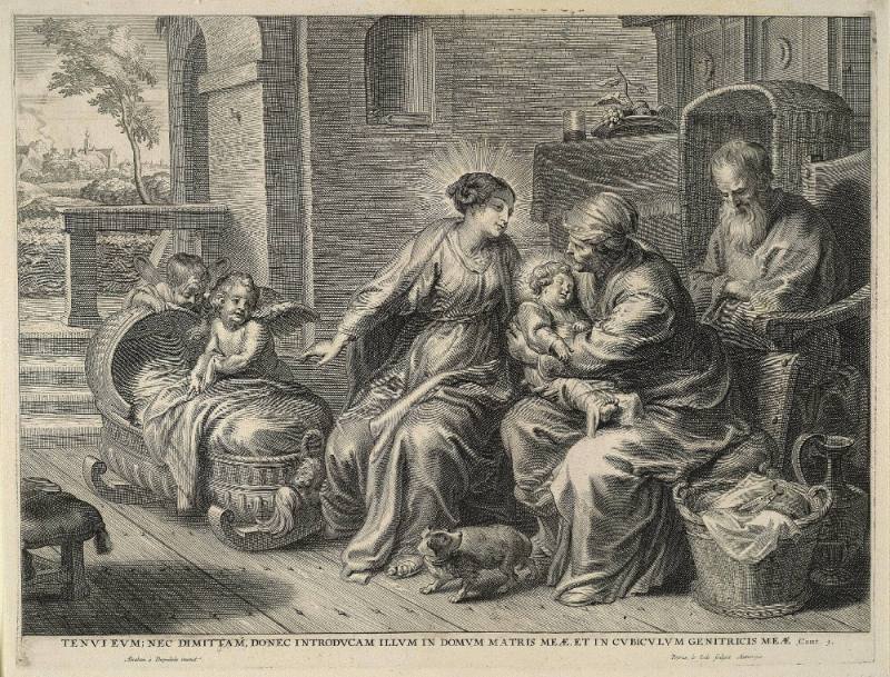 The Holy Family with St. Anne Holding the Child
