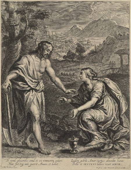 Christ Appearing as a Gardener to Mary Magdalen