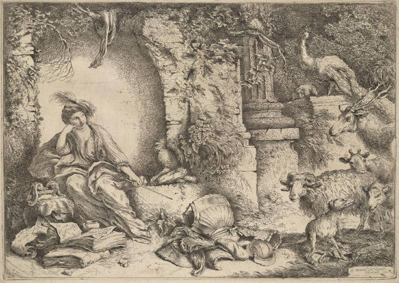 Circe with Companions of Ulysses Changed into Animals