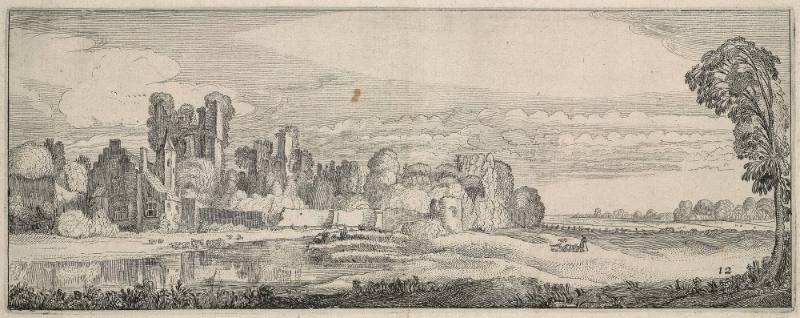 Landscape with Ruins of a Castle