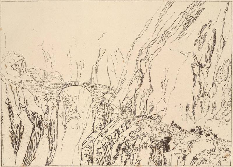 Via Mala (Swiss Bridge, Mont. St.)