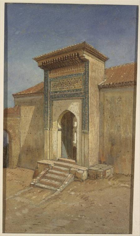 Entrance to Mosque, Algeria