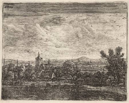 Landscape with a Church in Moonlight