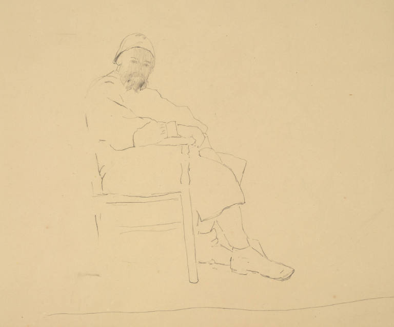 Untitled (Man in armchair)
