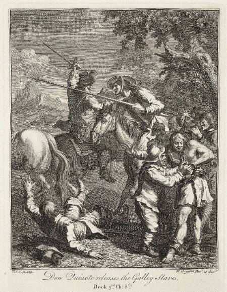 Don Quixote Releases the Galley Slaves (book 3, ch.8)