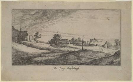 Het Dorp Muyderbergh, from Thirteen Landscapes with Villages near Amsterdam