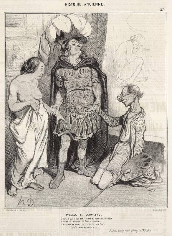 Histoire Ancienne - Apelles et campaste