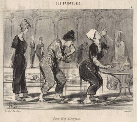 Les Baigneuses - Entre deux plongeons (Two Divers Enter)