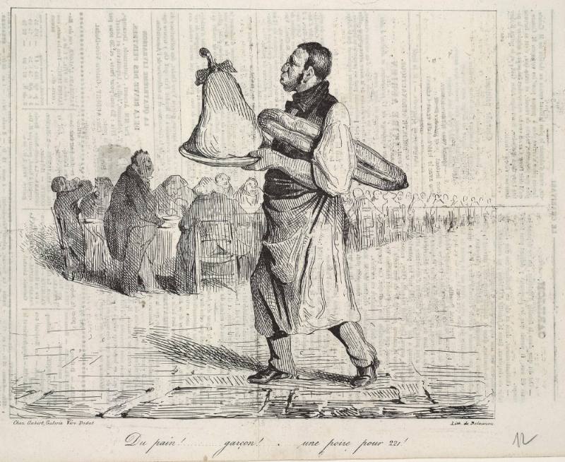 Actualités - Du pain! Garçon! Une poire pour...