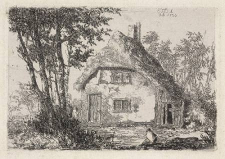 Untitled [thatched cottage]