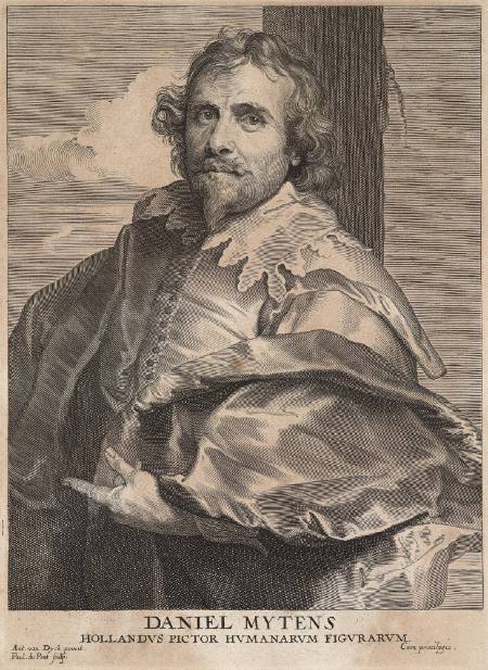 Daniel Mytens, by Paulus Pontius (1603-1658)