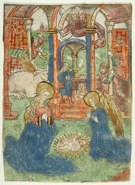 The Nativity and Annunciation to the Shepherds
