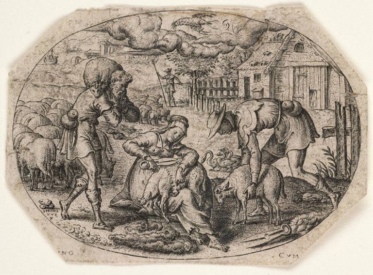 June, from the series The Twelve Months or Different Occupations of Man During  the Year