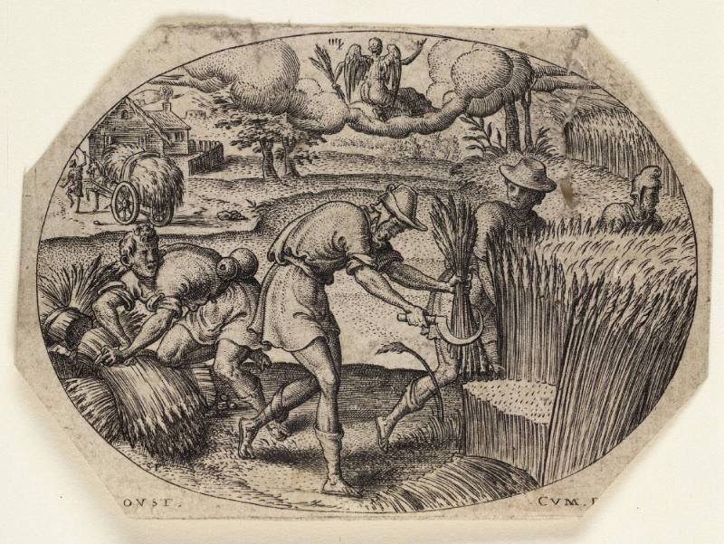 August, from the series The Twelve Months or Different Occupations of Man During  the Year