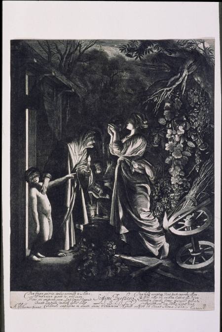 Ceres about to Change Stellio into a Lizard