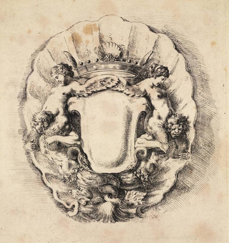 Cartouche no. 7, from Raccolta de Vari Capricci