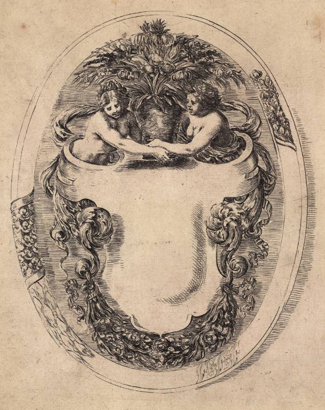 Cartouche no. 10, from Raccolta de Vari Capricci