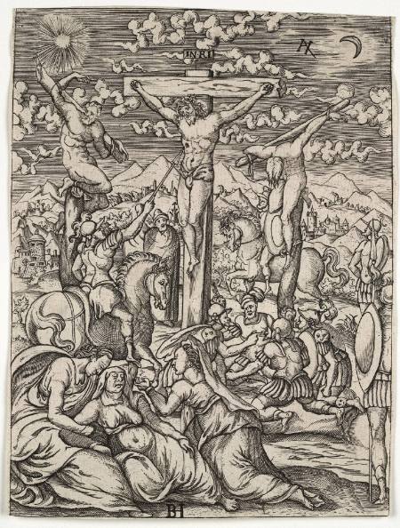 The Crucifixion, with Longinus Piercing Christ's Side