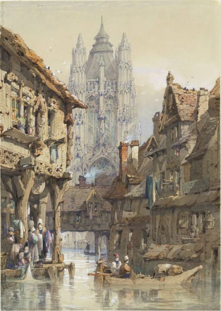 View of a Medieval City