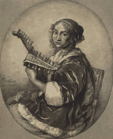 Woman with a Lute