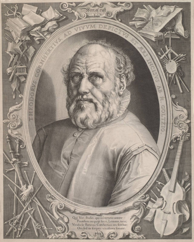 Portrait of Dirk Volkertsz. Coornhert