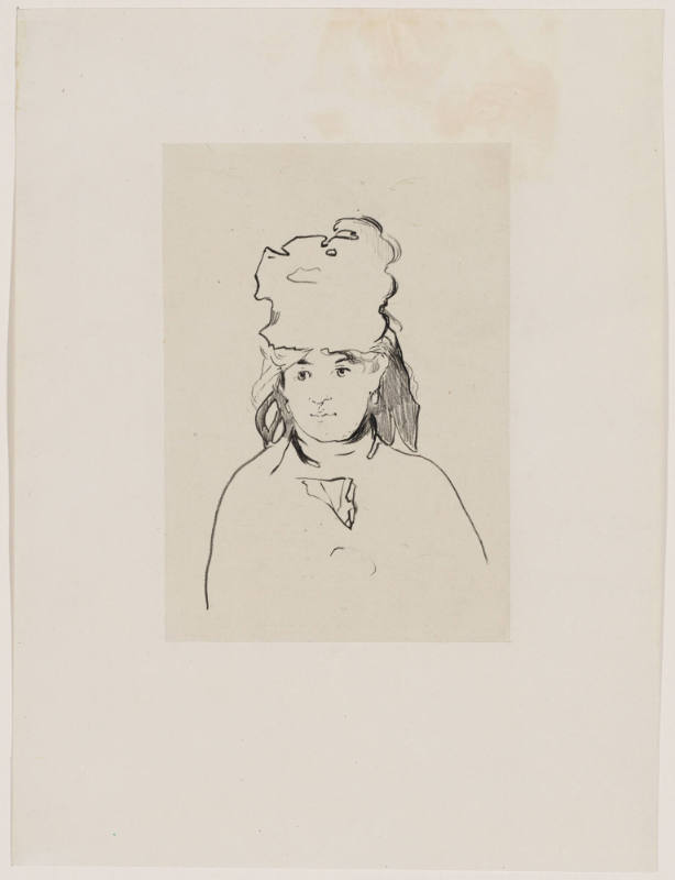 Berthe Morisot (en silhouette)