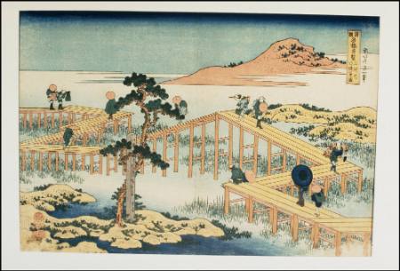 Bridge of Eight Parts, Province of Mikawa