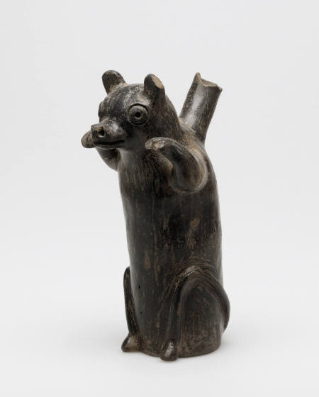 Spectacled Bear Effigy Jar