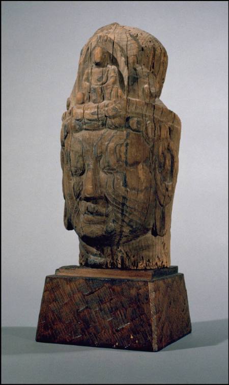 Head of Kannon, from Daian-ji Temple