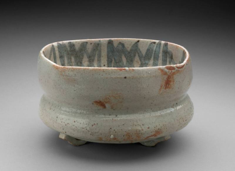 Bowl, Shino ware