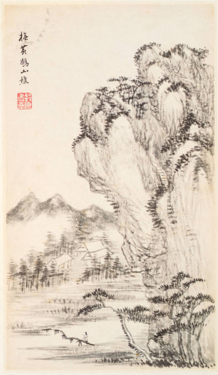 Landscape after Wang Meng, from an album of Landscapes After Old Masters