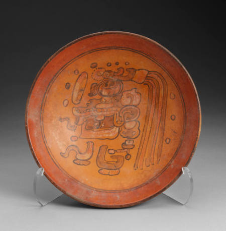 Chaak deity plate