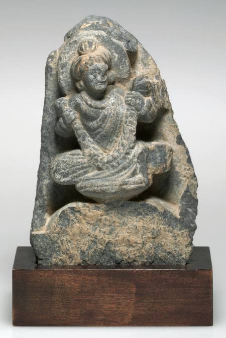 Seated Buddha with Garland