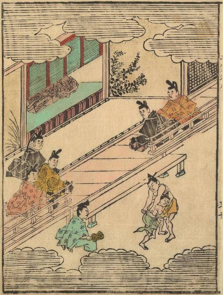 "The Wrestling Match of Natora and Yoshio" from Heike Monogatari