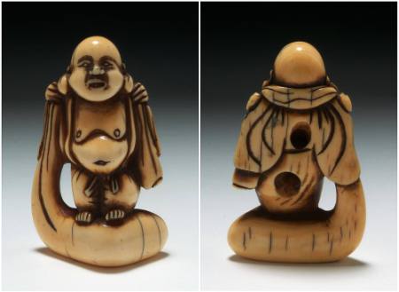 Hotei, one of the Seven Deities of Good Fortune