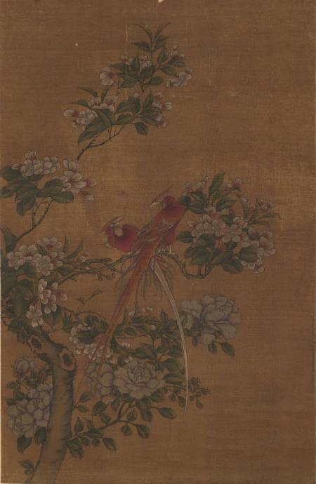 Two Birds on a Flowering Tree