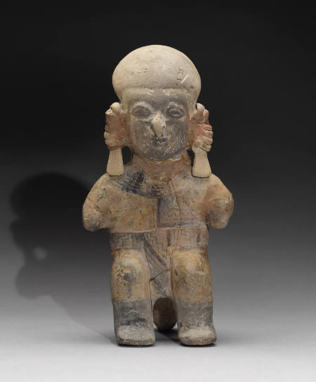 Male Figure with Painted Clothing