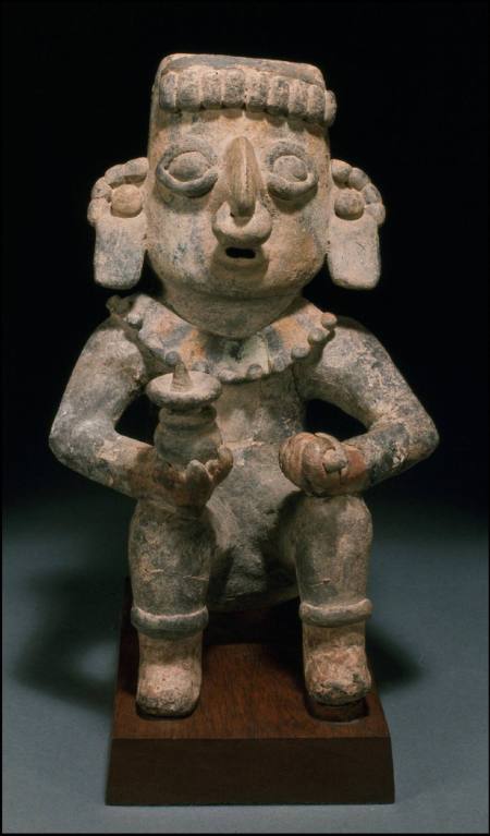 Male Figure with Lime Pot
