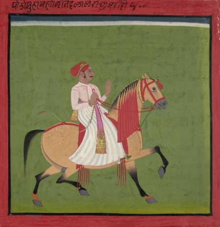 The Horse Suhavani - Page from a series of portraits of horses