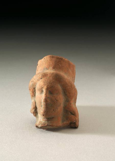 Female head (fragment)