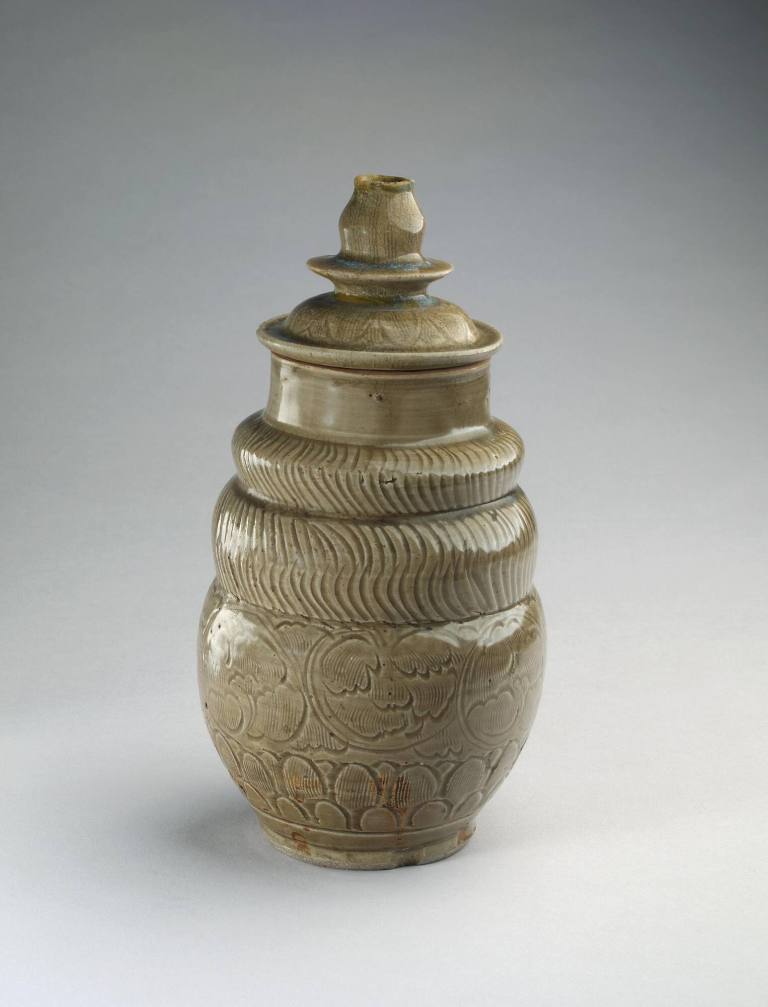 Covered Jar, Yue ware
