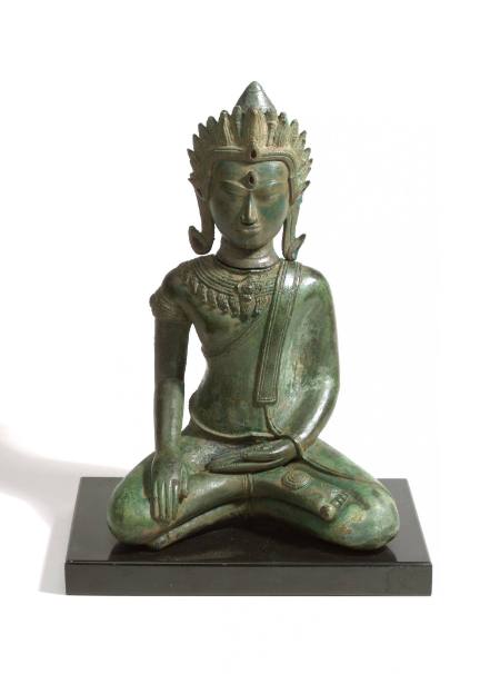 Seated Buddha in Royal Attire