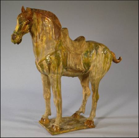 Standing horse